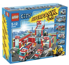 Конструктор LEGO (ЛЕГО) City 66255 City Emergency Services Value Pack