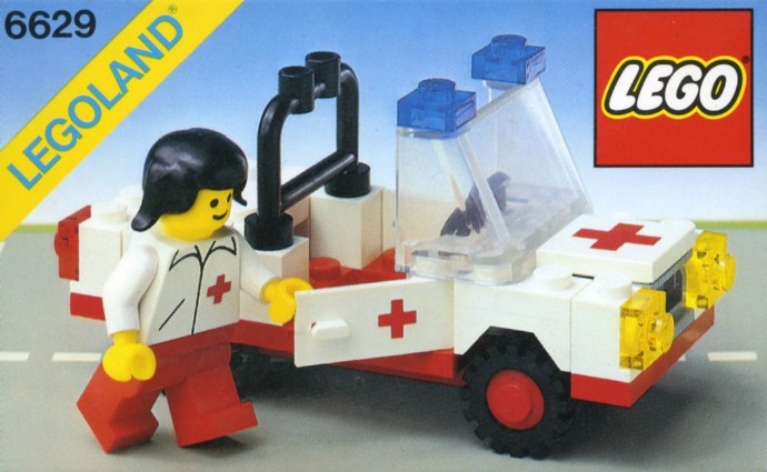 Конструктор LEGO (ЛЕГО) Town 6629 Ambulance