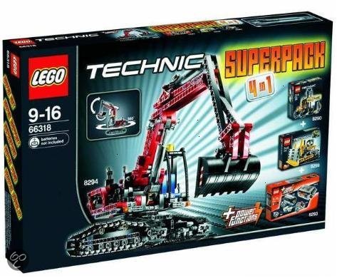 Конструктор LEGO (ЛЕГО) Technic 66318 Super Pack 4 in 1