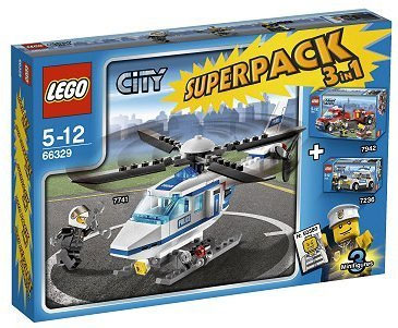 Конструктор LEGO (ЛЕГО) City 66329 City Super Pack 3 in 1