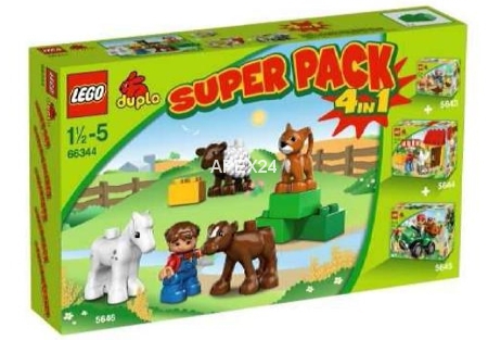 Конструктор LEGO (ЛЕГО) Duplo 66344 Duplo Super Pack