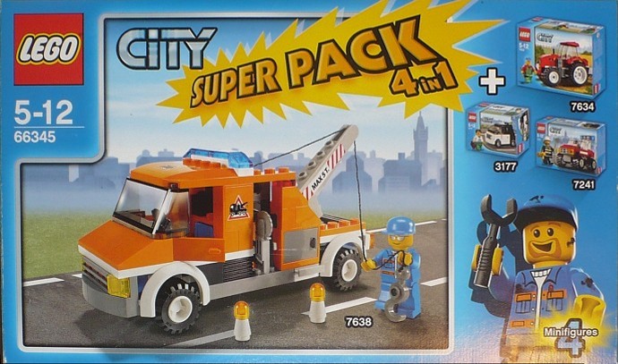 City Super Pack 4 in 1 66345 City