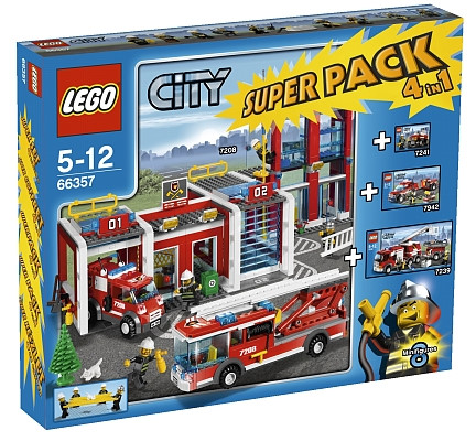 City Super Pack 4 in 1 66357 City LEGO