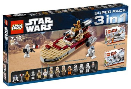 Star Wars Super Pack 3 in 1 66368 Star Wars LEGO