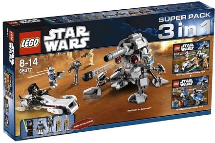 Конструктор LEGO (ЛЕГО) Star Wars 66377 Star Wars Super Pack 3 in 1