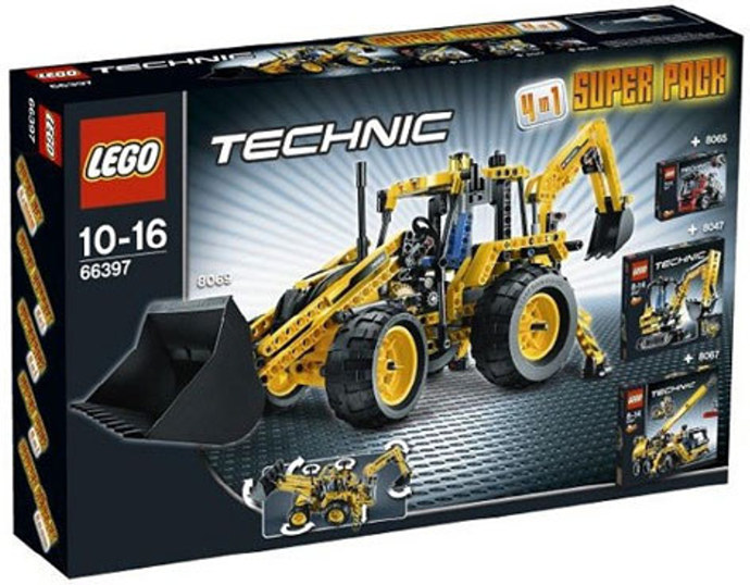 Конструктор LEGO (ЛЕГО) Technic 66397 Technic Super Pack 4 in 1
