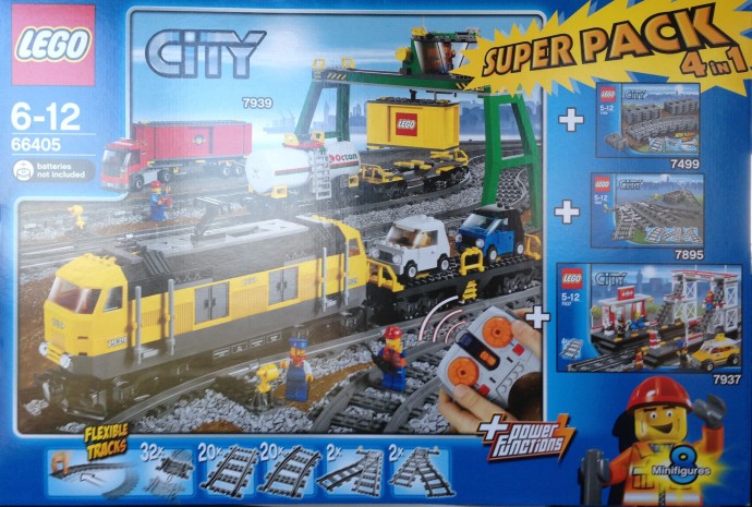 City Trains Super Pack 4 in 1 66405 City LEGO