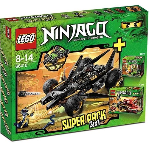 Конструктор LEGO (ЛЕГО) Ninjago 66410 Super Pack 3-in-1