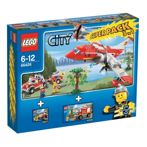 Конструктор LEGO (ЛЕГО) City 66426 City Fire Super Pack 3-in-1