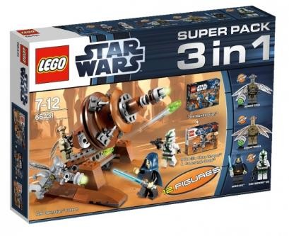 Конструктор LEGO (ЛЕГО) Star Wars 66431 Super Pack 3-in-1