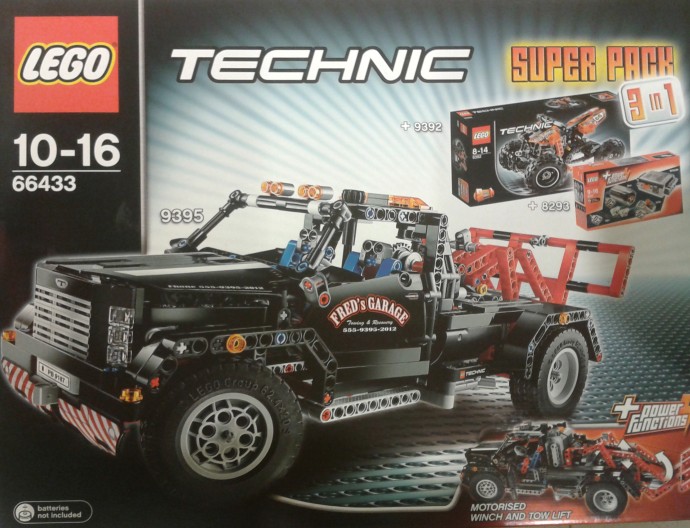Конструктор LEGO (ЛЕГО) Technic 66433 Super Pack 3-in-1