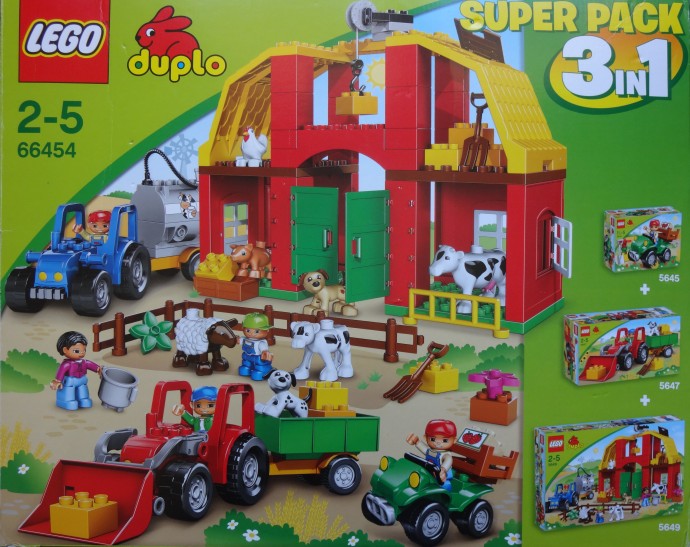 Конструктор LEGO (ЛЕГО) Duplo 66454 Super Pack 3-in-1
