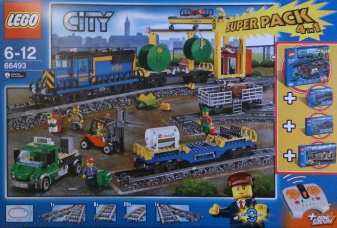 Конструктор LEGO (ЛЕГО) City 66493 City Train Value Pack