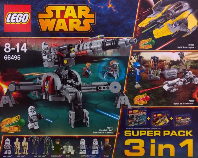 Конструктор LEGO (ЛЕГО) Star Wars 66495 Star Wars Value Pack