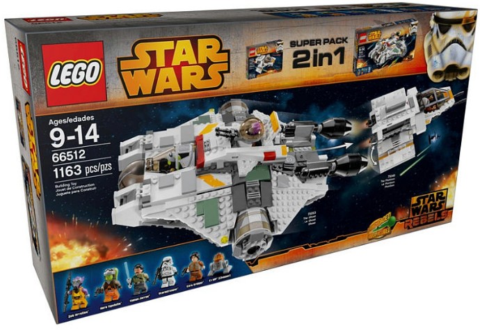 Конструктор LEGO (ЛЕГО) Star Wars 66512 Rebels Co-Pack