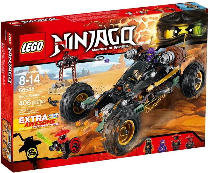 Конструктор LEGO (ЛЕГО) Ninjago 66548 Rock Roader, Extra Awesome Edition
