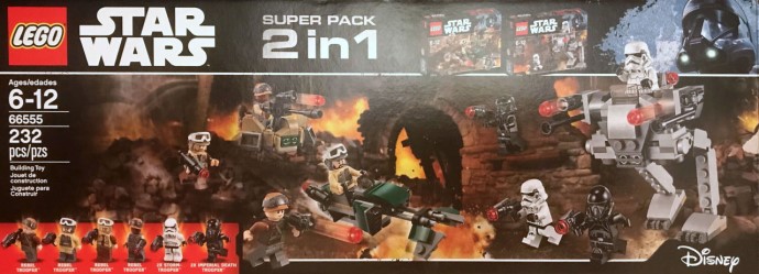 Конструктор LEGO (ЛЕГО) Star Wars 66555 Super Pack 2 in 1