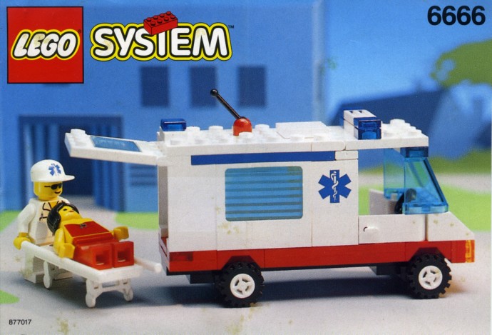 Ambulance 6666 Town LEGO