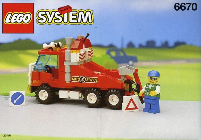 Конструктор LEGO (ЛЕГО) Town 6670 Rescue Rig