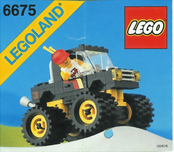 Конструктор LEGO (ЛЕГО) Town 6675 Road & Trail 4 x 4
