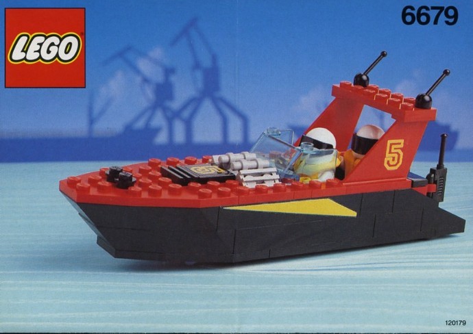 Конструктор LEGO (ЛЕГО) Town 6679 Dark Shark