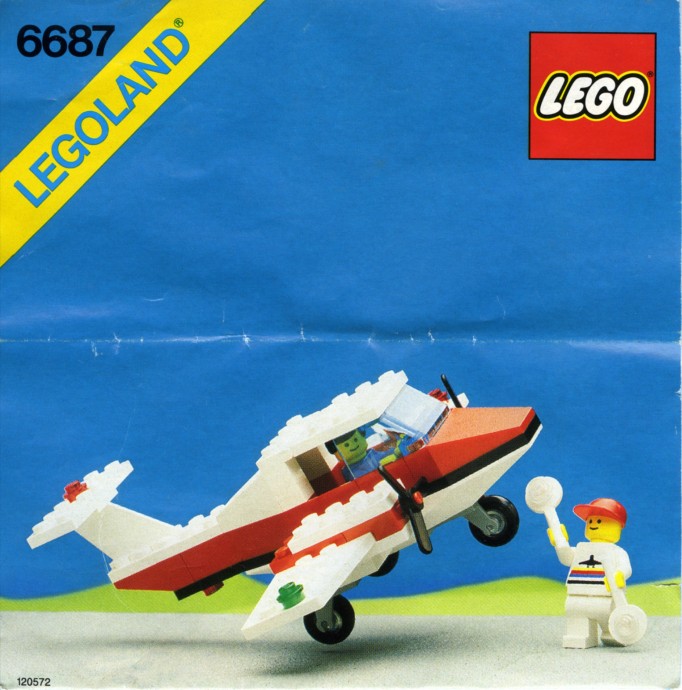 Конструктор LEGO (ЛЕГО) Town 6687 Turbo Prop I
