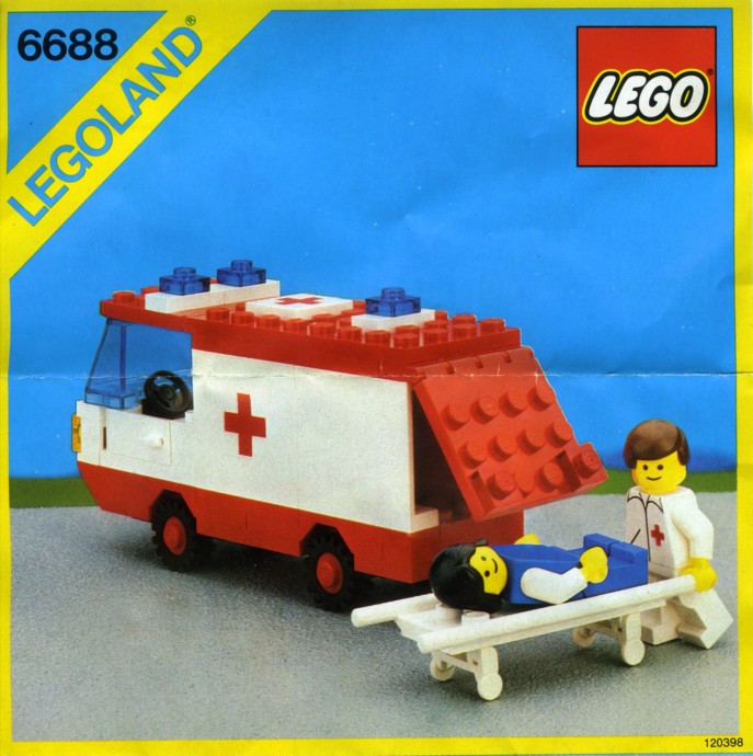 Ambulance 6688 Town LEGO