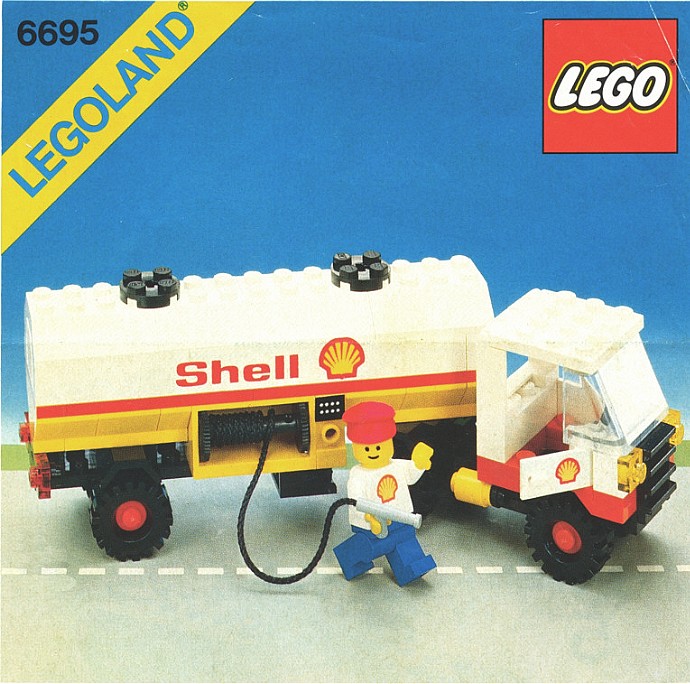 Конструктор LEGO (ЛЕГО) Town 6695 Tanker Truck