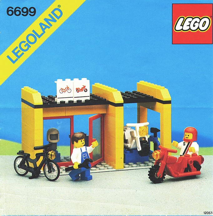 Конструктор LEGO (ЛЕГО) Town 6699 Cycle Fix-It Shop