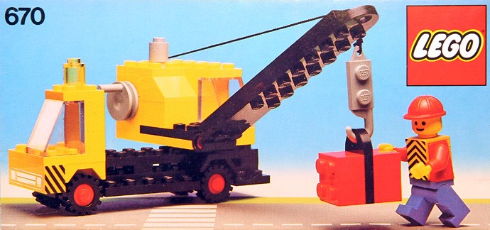 Конструктор LEGO (ЛЕГО) Town 670 Mobile Crane