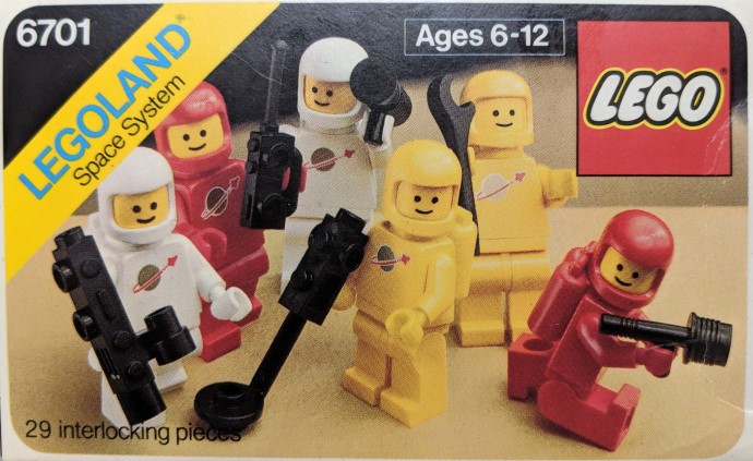 Конструктор LEGO (ЛЕГО) Space 6701 Minifig Pack