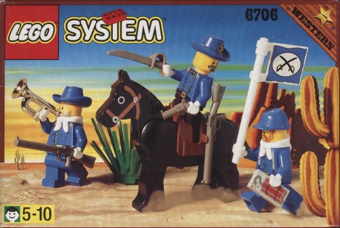 Конструктор LEGO (ЛЕГО) Western 6706 Frontier Patrol
