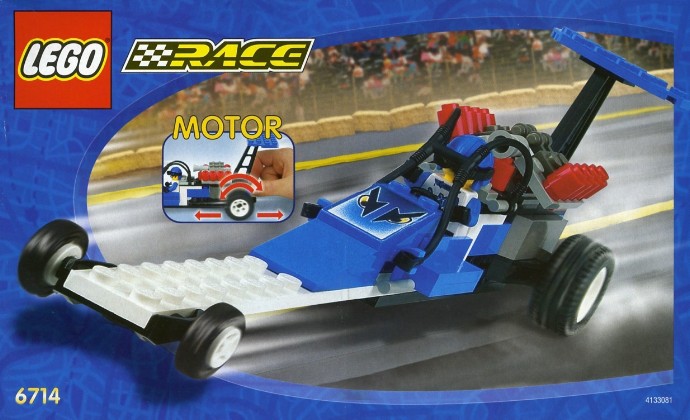 Конструктор LEGO (ЛЕГО) Town 6714 Speed Dragster