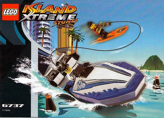 Конструктор LEGO (ЛЕГО) Island Xtreme Stunts 6737 Wake Rider