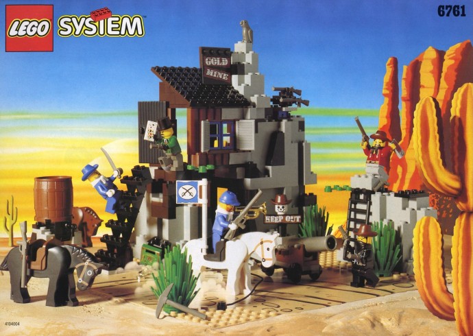 Конструктор LEGO (ЛЕГО) Western 6761 Bandit's Secret Hide-Out