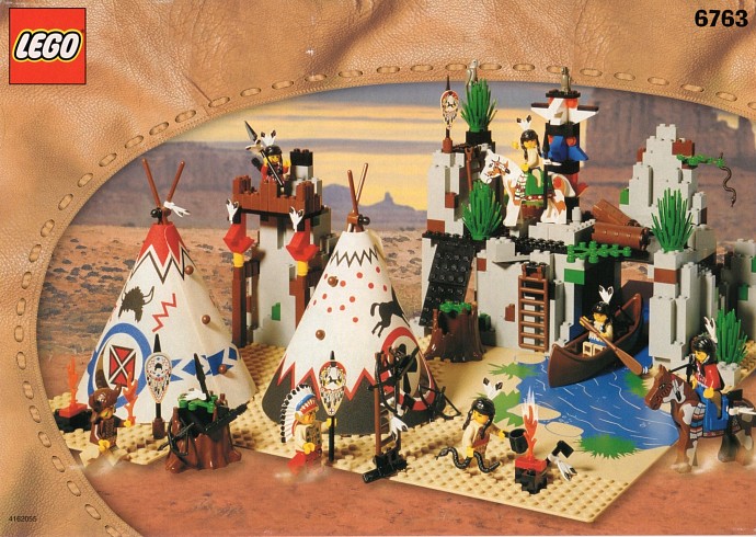 Конструктор LEGO (ЛЕГО) Western 6763 Rapid River Village