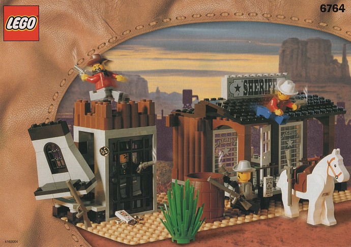 Конструктор LEGO (ЛЕГО) Western 6764 Sheriff's Lock-Up