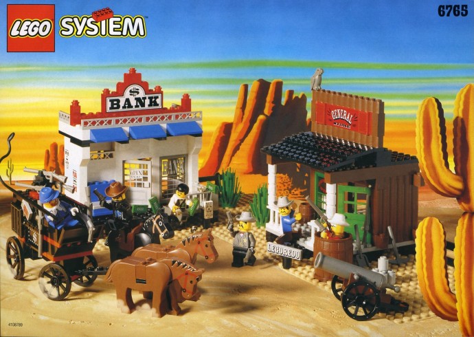 Gold City Junction 6765 Western LEGO