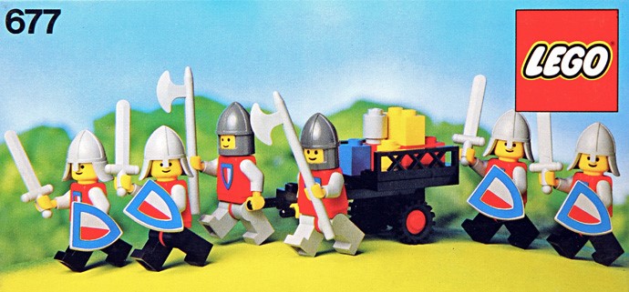 Конструктор LEGO (ЛЕГО) Castle 677 Knight's Procession