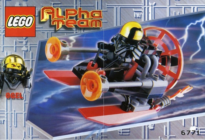 Конструктор LEGO (ЛЕГО) Alpha Team 6771 Ogel Command Striker