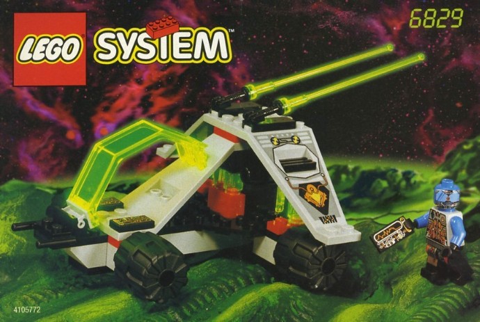Конструктор LEGO (ЛЕГО) Space 6829 Radon Rover