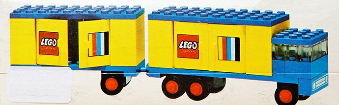Конструктор LEGO (ЛЕГО) LEGOLAND 685 Legoland Truck with Trailer