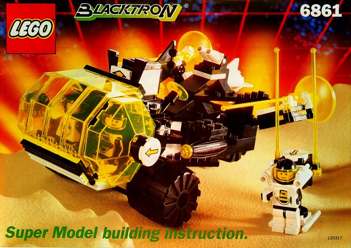 Конструктор LEGO (ЛЕГО) Space 6861 Super Model Building Instruction