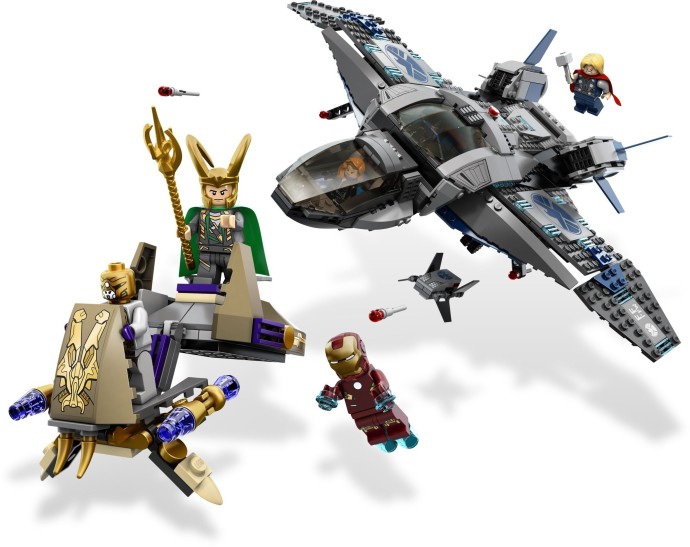 Конструктор LEGO (ЛЕГО) Marvel Super Heroes 6869 Quinjet Aerial Battle