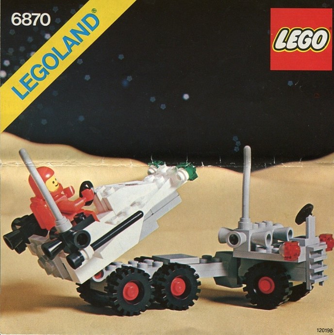 Конструктор LEGO (ЛЕГО) Space 6870 Space Probe Launcher