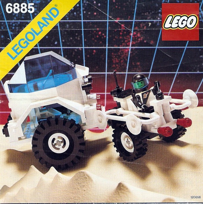 Конструктор LEGO (ЛЕГО) Space 6885 Crater Crawler