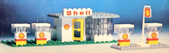 Конструктор LEGO (ЛЕГО) LEGOLAND 690 Shell Garage