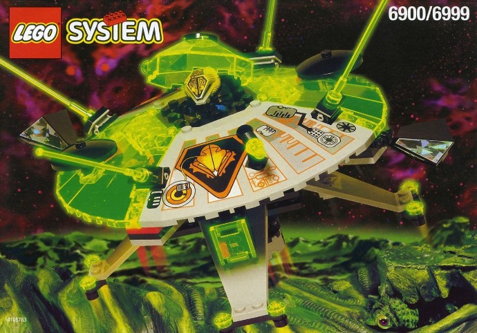 Конструктор LEGO (ЛЕГО) Space 6900 Cyber Saucer