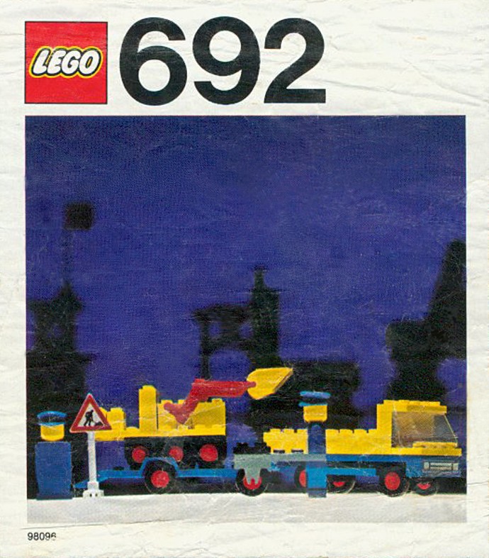 Конструктор LEGO (ЛЕГО) LEGOLAND 692 Road Repair Crew