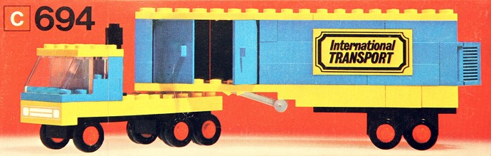 Конструктор LEGO (ЛЕГО) LEGOLAND 694 Transport Truck